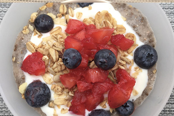 Chia seed pudding